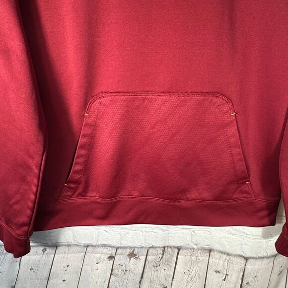 NFL Washington Redskins Hoodie NFL Medium Burgundy Hooded Sweatshirt TX3 Warm - Picture 3 of 8